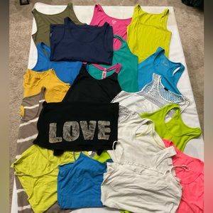 18 Different Brand Name Assortment tank tops